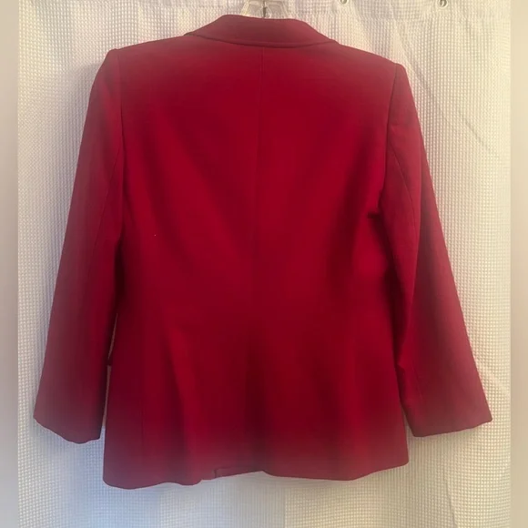 Emporio Armani Red Blazer size S - Picture 12 of 13